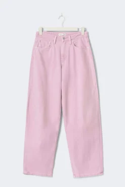 Baggy-crush tall jeans