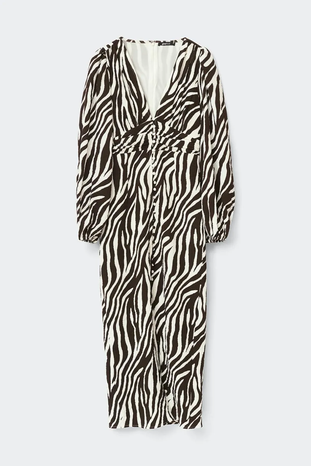 Balloon sleeve dress