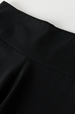 basic long biker pants