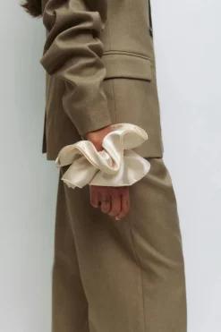 Big satin scrunchie
