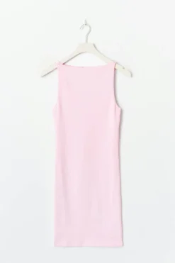 Boatneck mini dress