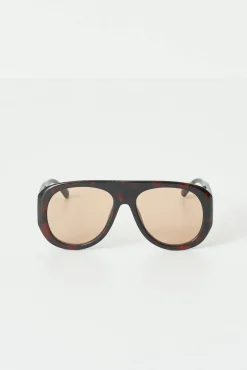 Bold aviator sunglasses