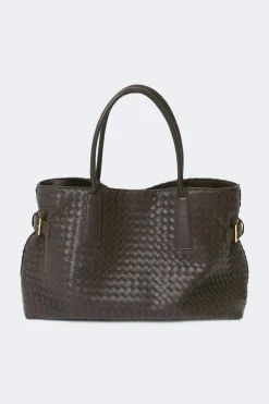 Braided tote bag