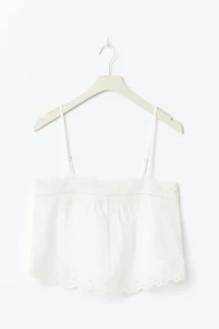 Broderie anglaise singlet