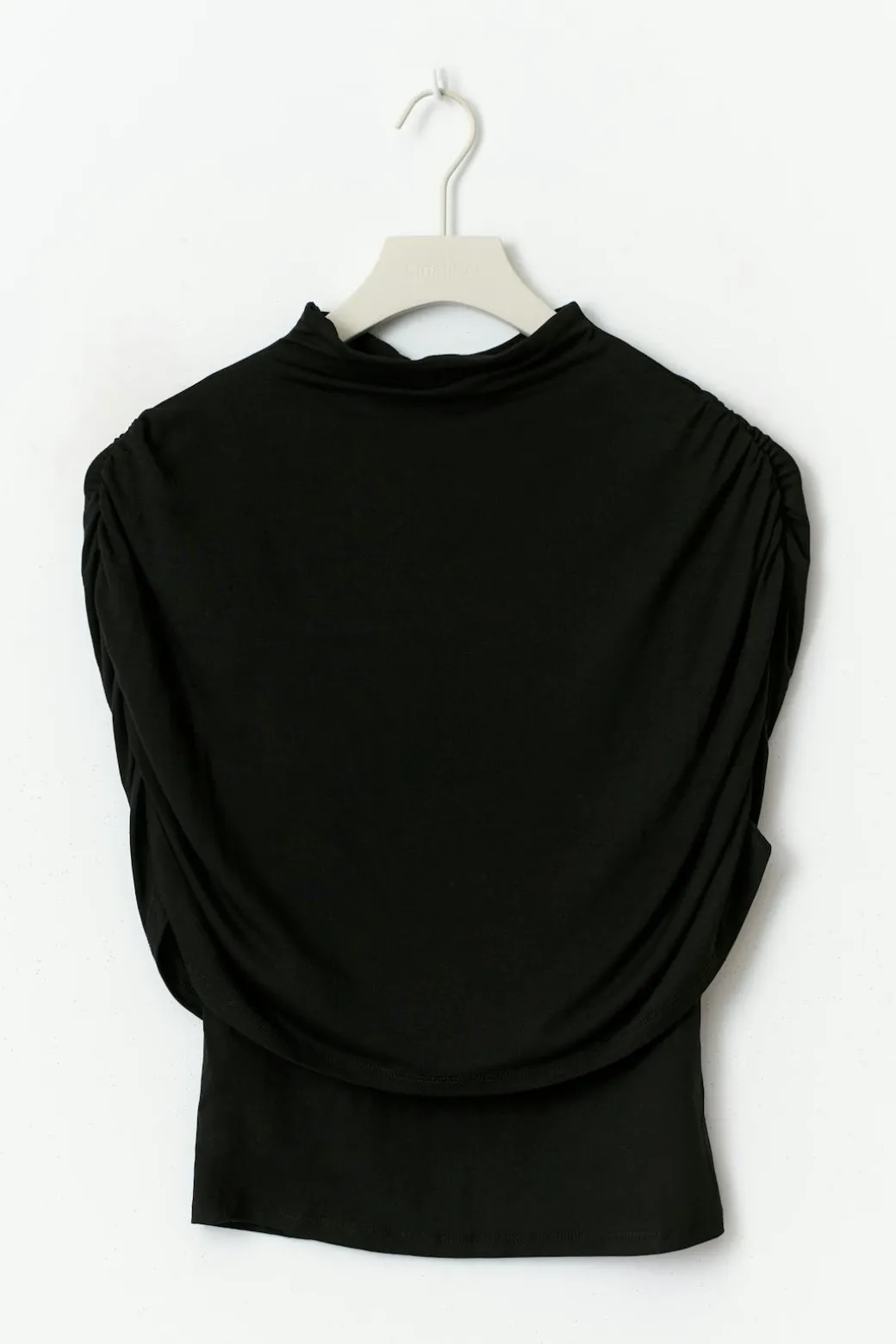 Cape ruched top