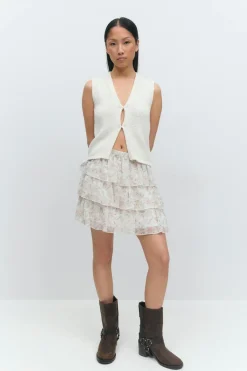 Chiffon skirt
