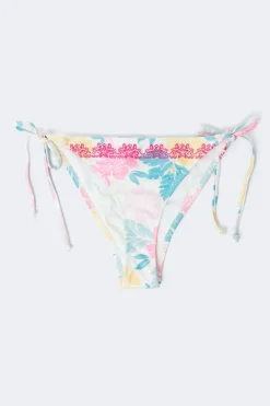 14+ coral cheeky bikini bottom