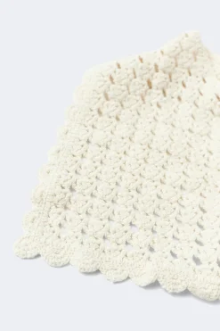 Crochet head scarf
