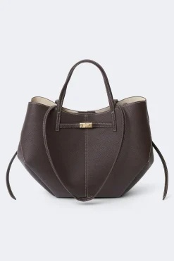 Detail strap tote bag