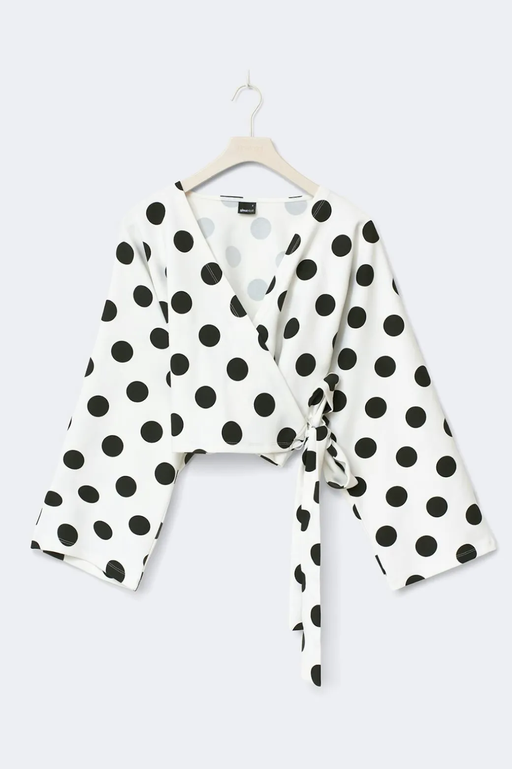 Dot wrap tie top