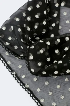 Embroidery hip scarf