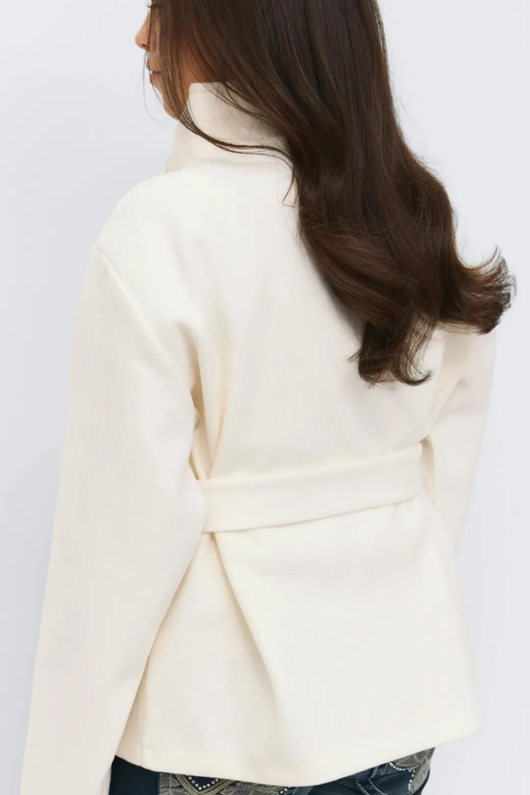 14+ felt wrap jacket