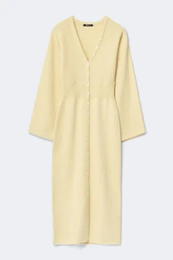 Fitted knitted dress