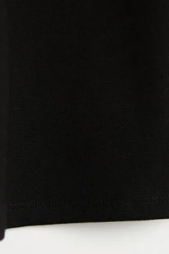 Flare petite jersey trousers
