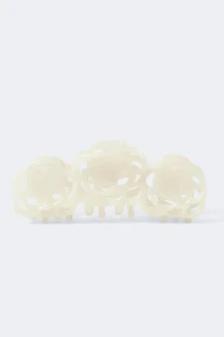 Flower hair clip