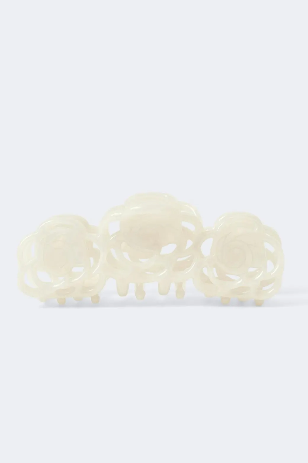 Flower hair clip
