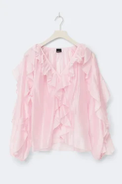 Frill blouse