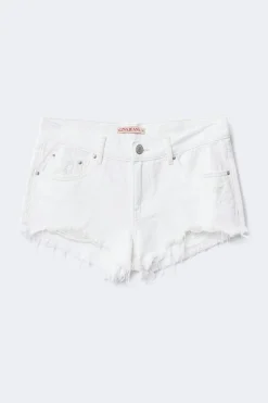 Glow low denim shorts