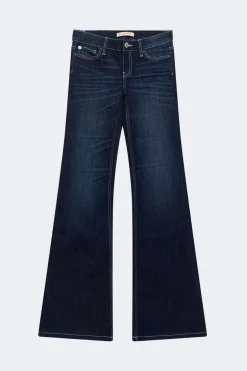 Glow low flare jeans