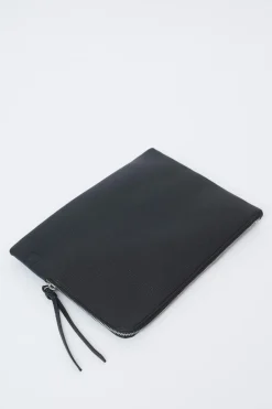 Grained pu laptop case