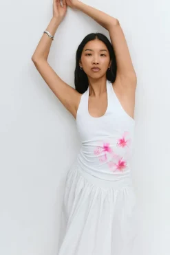 Halterneck top
