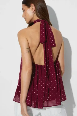 Halterneck top