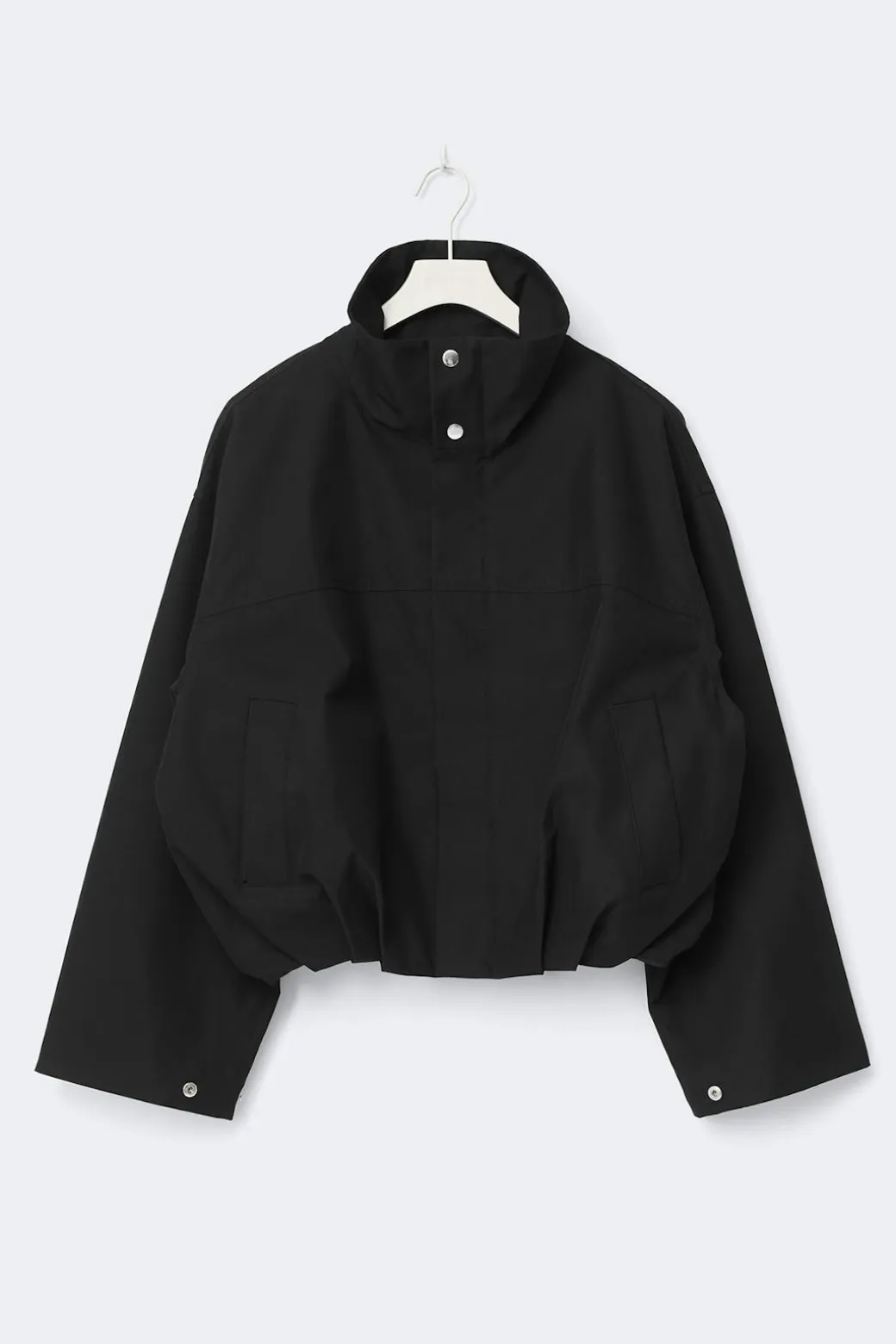 High neck short jacket