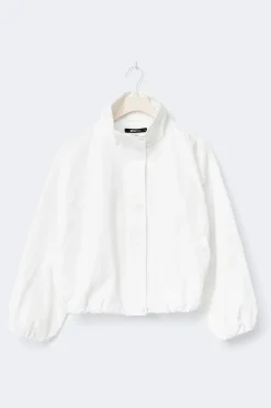 High neck sporty jacket
