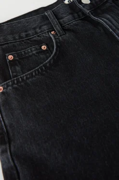 High waist denim shorts