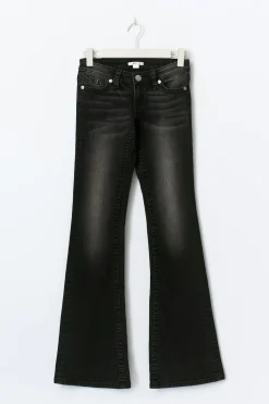 14+ hip hug flare tall jeans