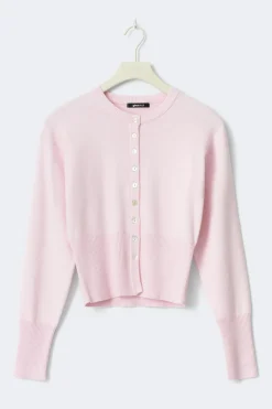 Knitted loungewear cardigan
