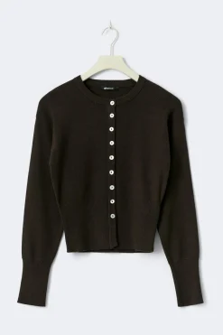Knitted loungewear cardigan