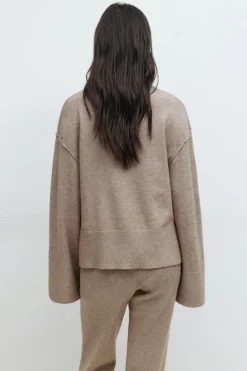 Knitted loungewear sweater