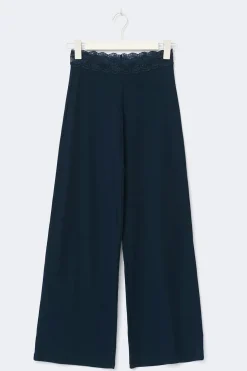 14+ lace detail trousers