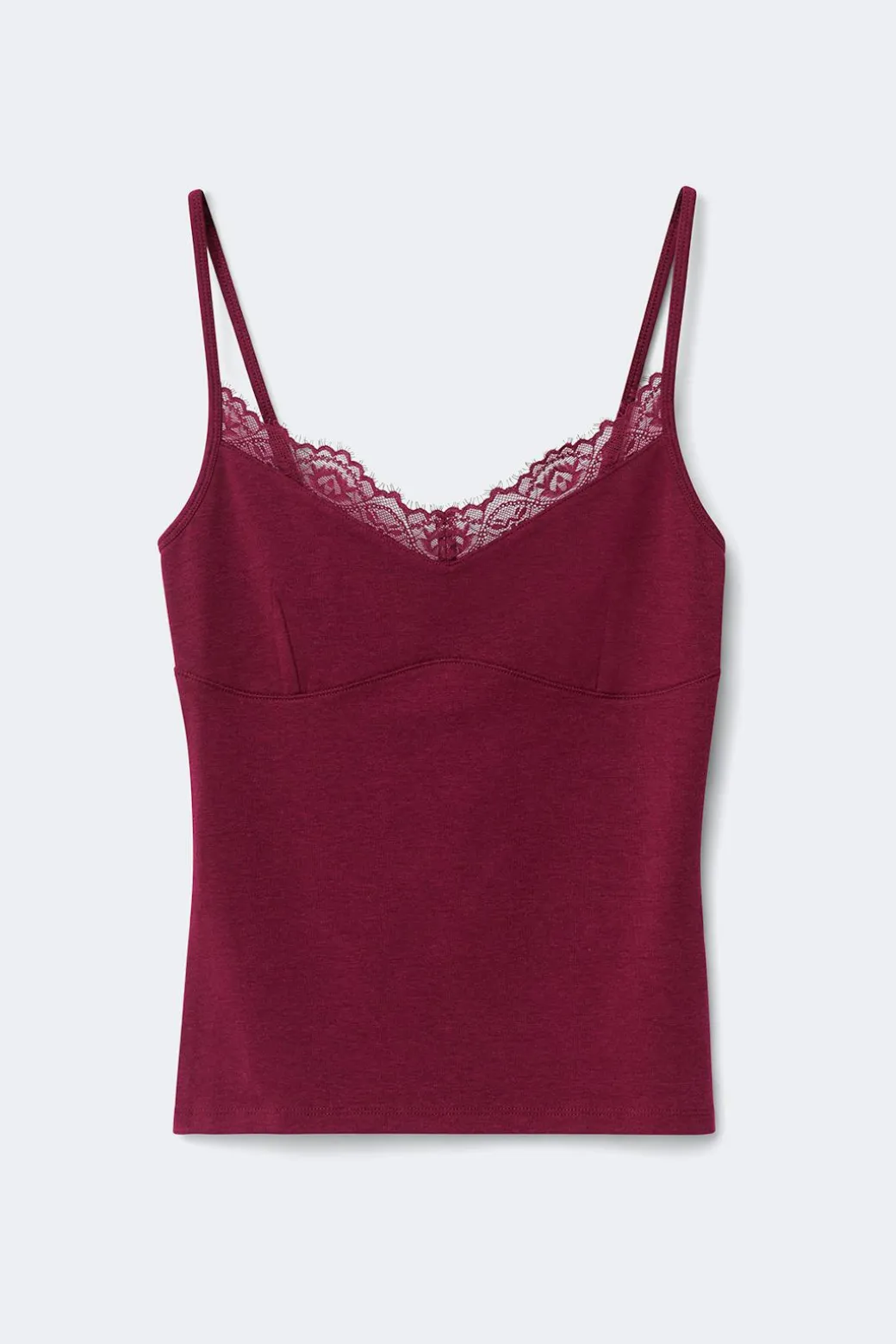 Lace strap singlet