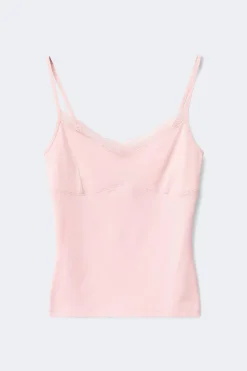 Lace strap singlet