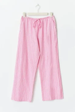 linen blend trousers