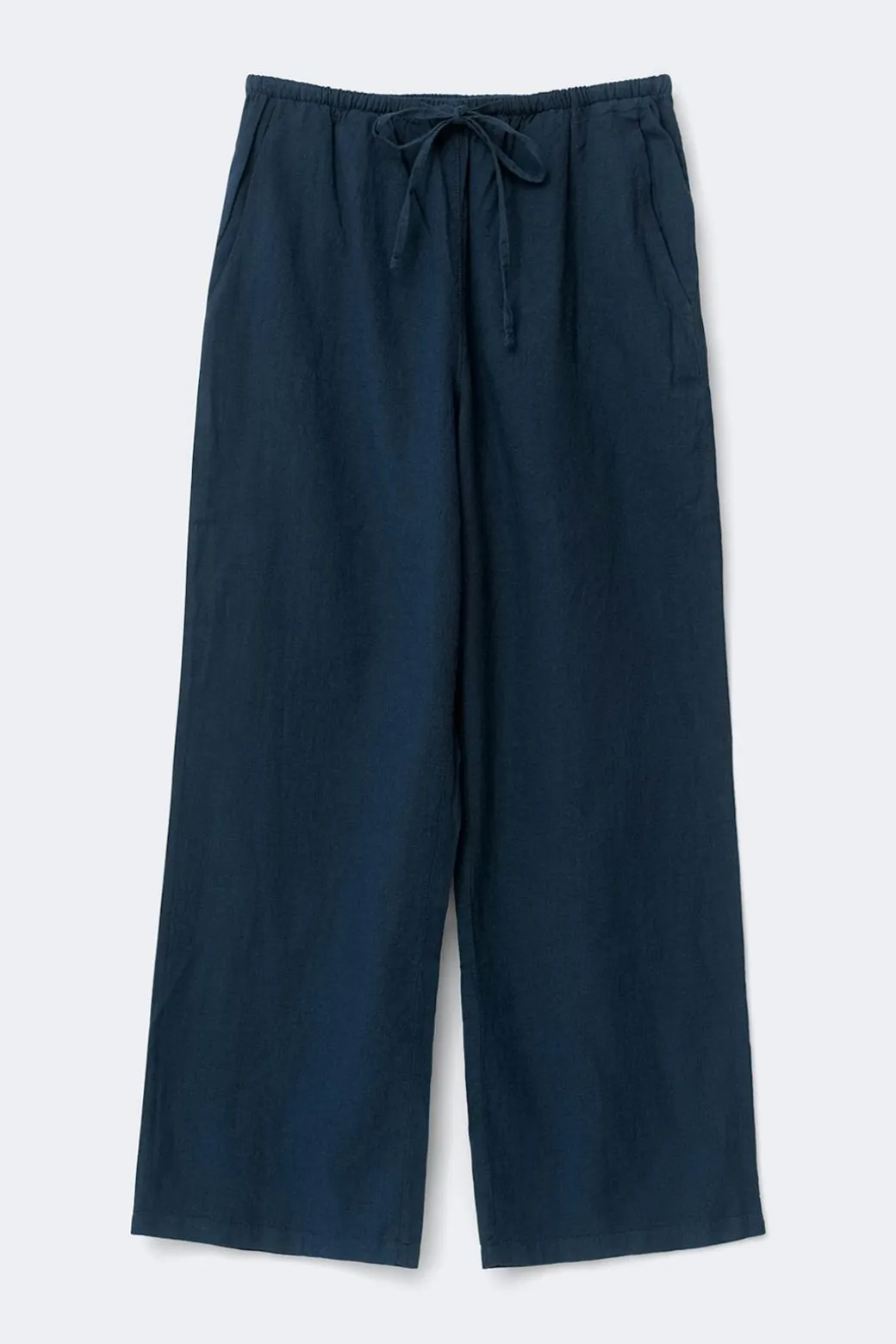 linen blend trousers