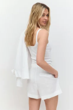 Linen shorts