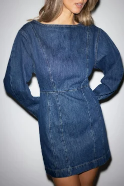Longsleeve denim dress
