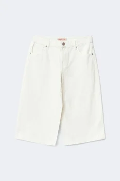 Loose n' luxe denim shorts