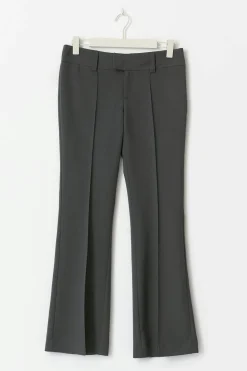 Low waist bootcut trousers
