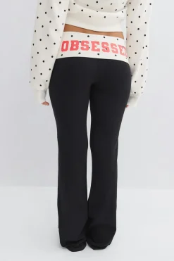 14+ low waist fold trousers