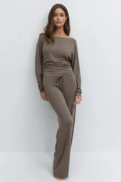 Low waist loungewear trousers