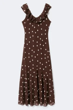 Maxi frill dress