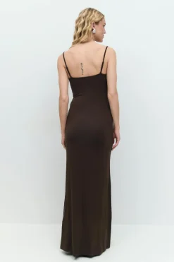 maxi slip dress