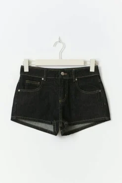 Micro denim shorts