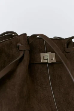 Midi long strap bag