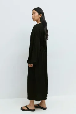 Midi wrap dress
