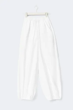 Mid waist balloon trousers